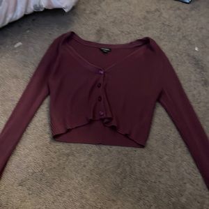 wild fable cropped sweater